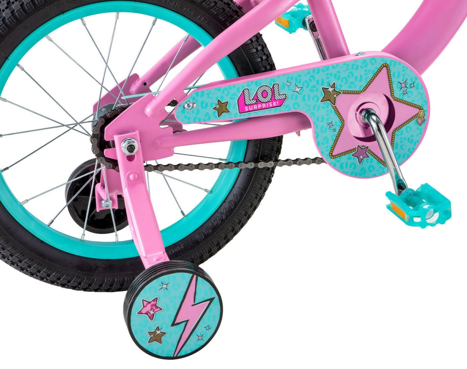 16-inch Pink Kids Bike B675705