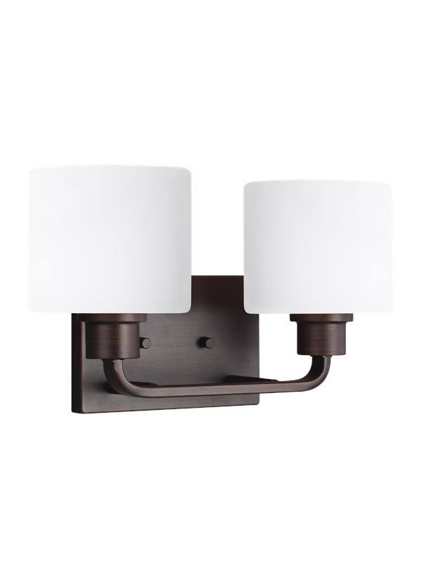 2-Light Wall/Bath Light Brushed Nickel R1379