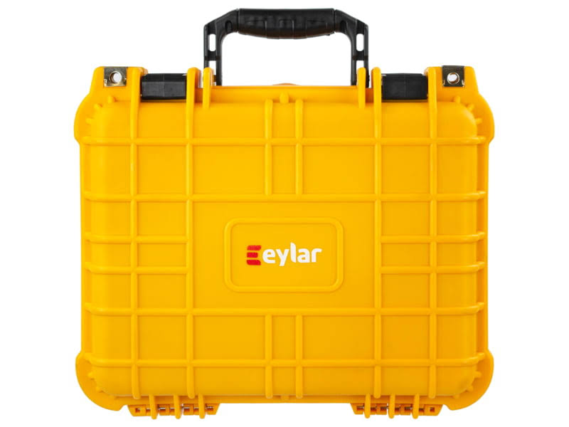 Compact 13.37in Protective Gear Case with Foam Yellow L727424