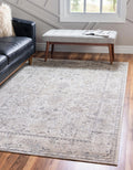 Ivory Low-Pile Rug G7493