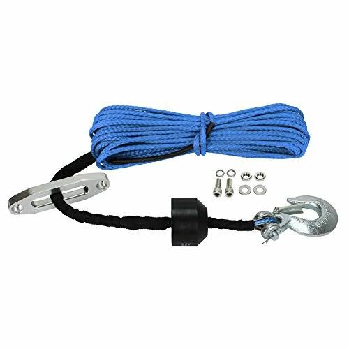 Blue Synthetic ATV Winch Rope Kit M111028