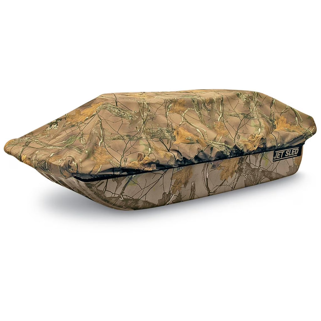 Camo Ice Fishing Jet Sled 1 with Sled Travel Cover F129