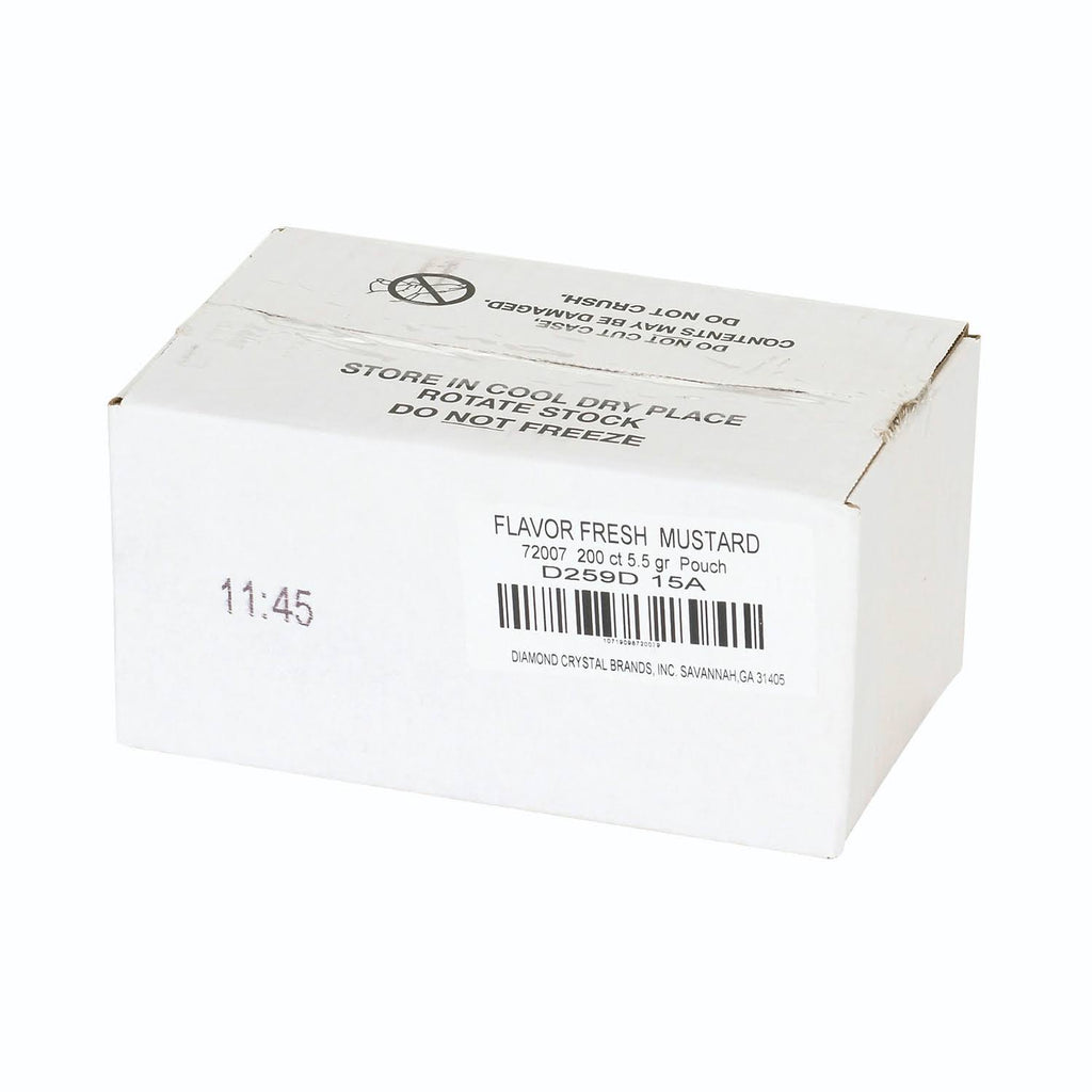 Mustard Pouch 5.5 Gram - 200 per Case V3566