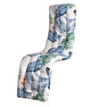 Blue Tufted Lounge Chaise Chair K965444