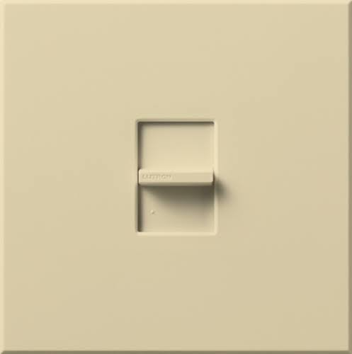 Ivory Single-Pole 2000W Slide-to-Off Dimmer H645