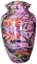 Pink Camouflage Adult Cremation Urn Y66651