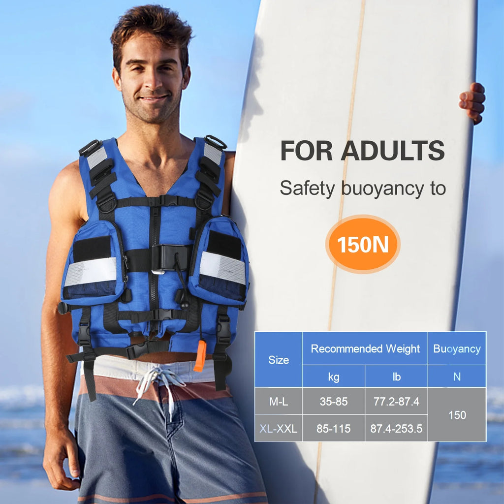 Adult Safety Float Suit Survival Jacket I6433