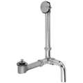 Satin Chrome Two Hole Tub Waste C7989