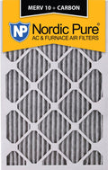 15x20x1 Pleated MERV 10 Carbon AC Furnace Filters Qty 6 G535