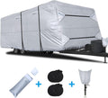Rip-Stop RV Cover Waterproof Camper Cover with Gutter Covers E43955