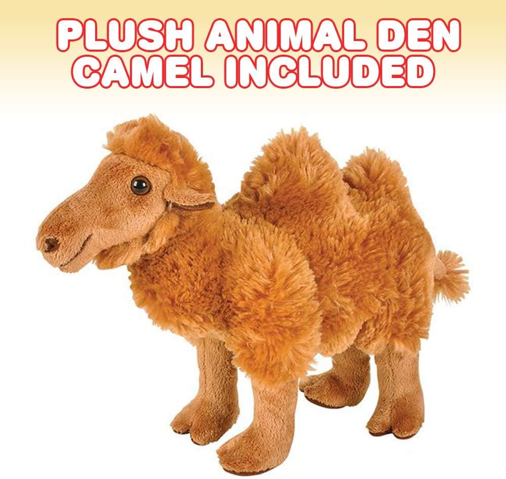 Plush Camel Stuffed Toy, 9 Inch Soft Humpback Camel J2954
