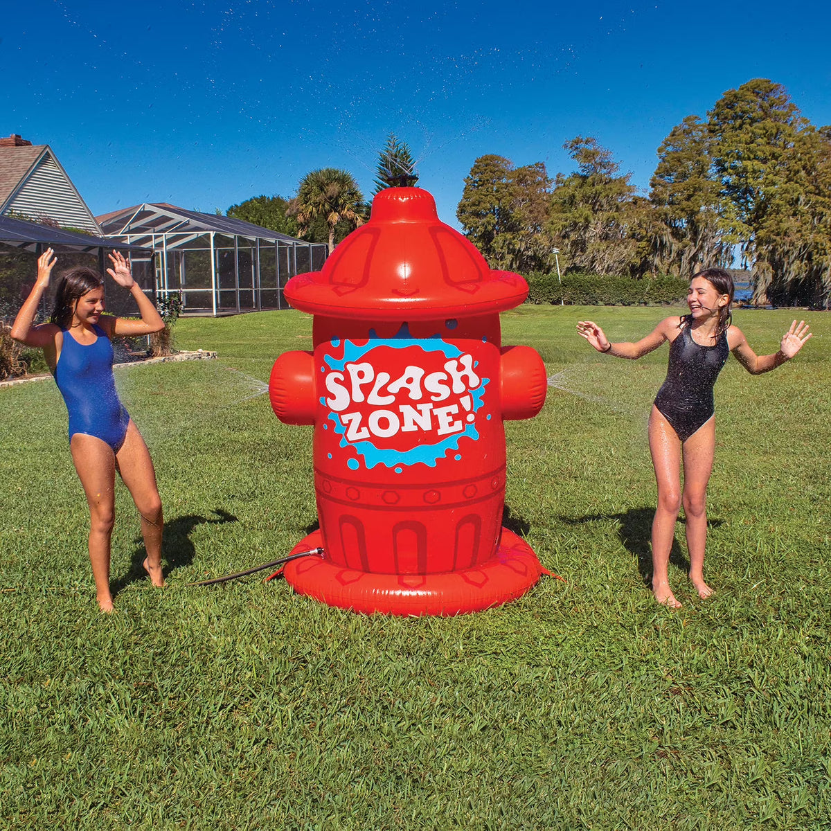 Giant Inflatable Fire Hydrant Sprinkler, 46" x 46" x 76" L2509