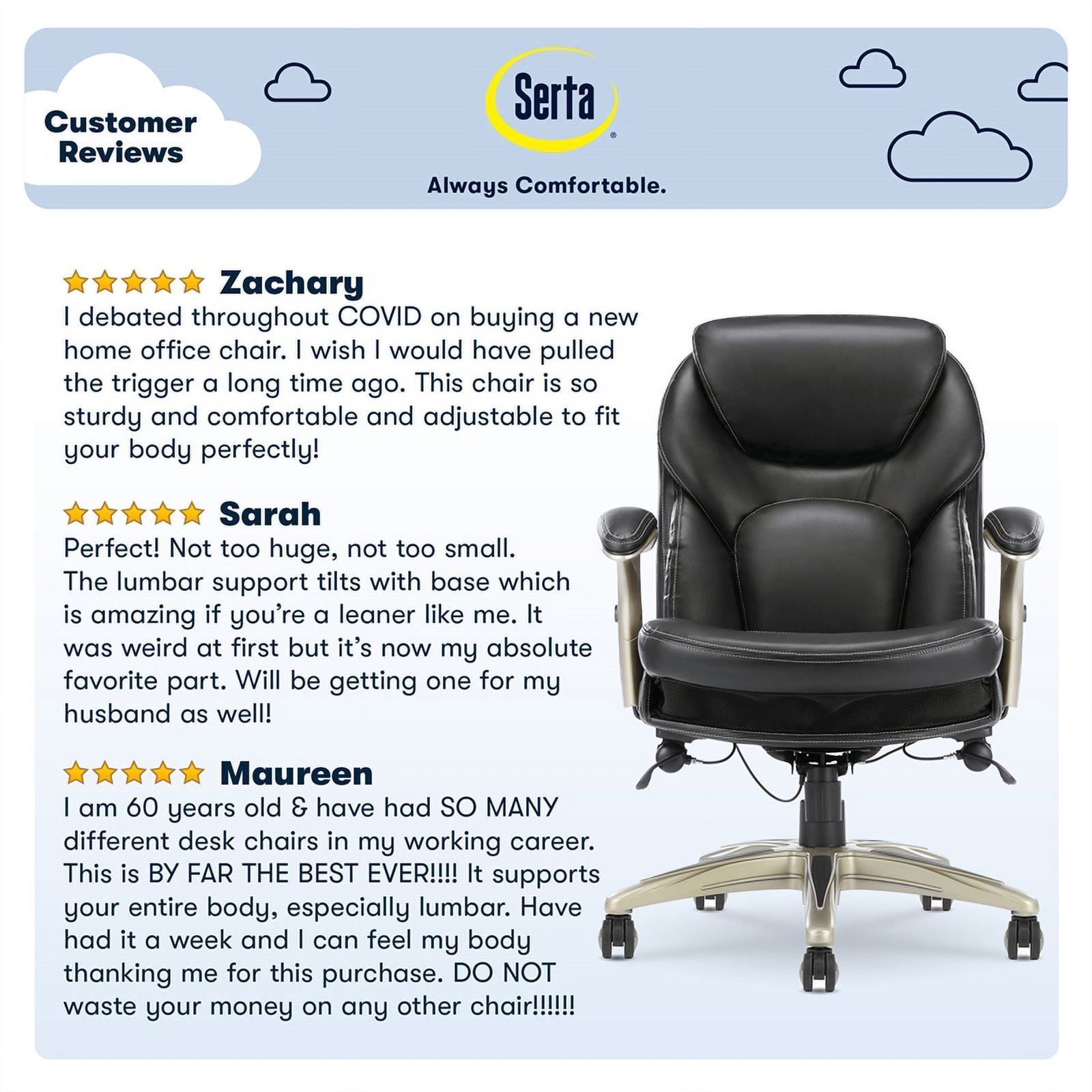 Standing Desk and Motion Office Chair D81889