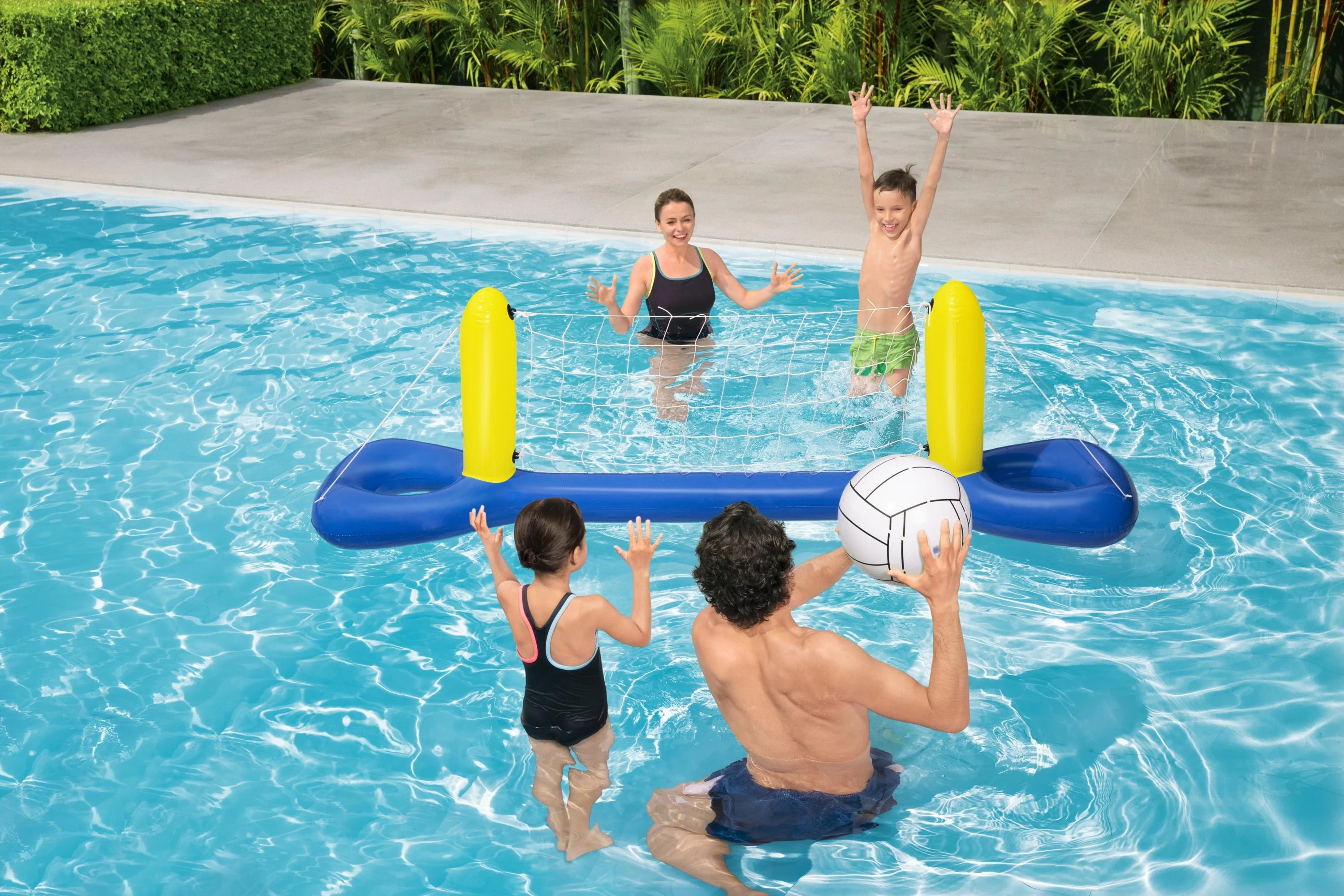 Multicolor Inflatable Pool Volleyball Game B350