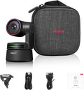 4K PTZ Webcam with AI-Tracking Auto-Framing Gesture Control HDR 4X Zoom Dual Omni-Directional Mic E7429