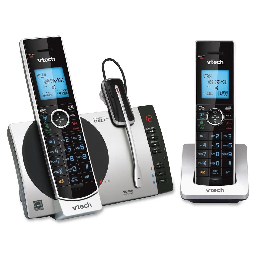 2 Handset Cordless Answering System A835