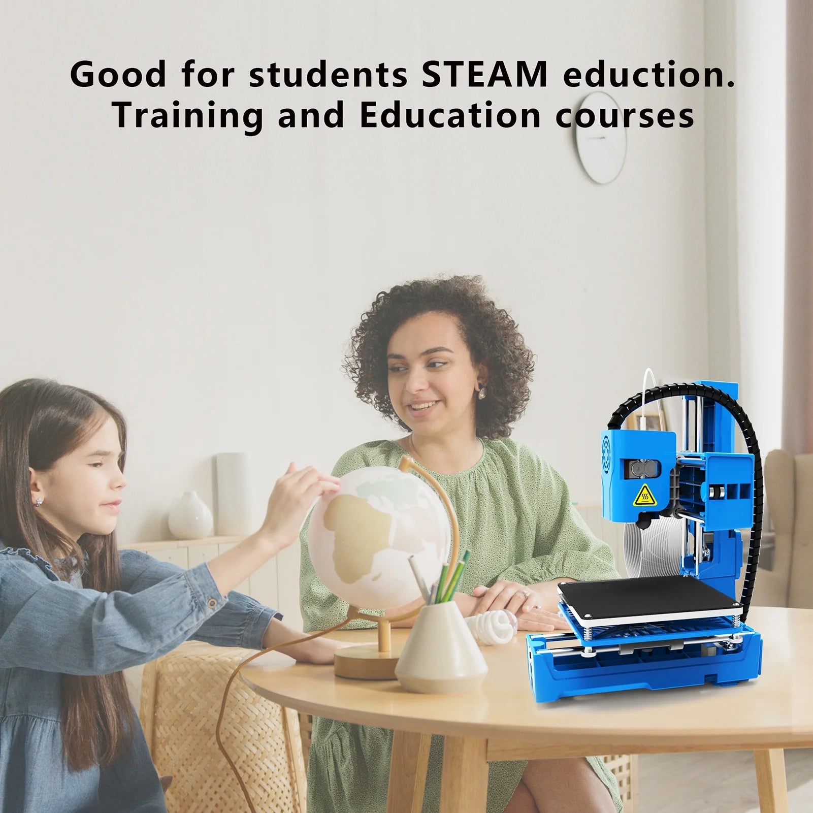 Mini 3D Printer, 100x100x100mm Print Size X67303