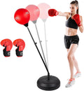 Adjustable Standing Punching Bag with Boxing Gloves X50047