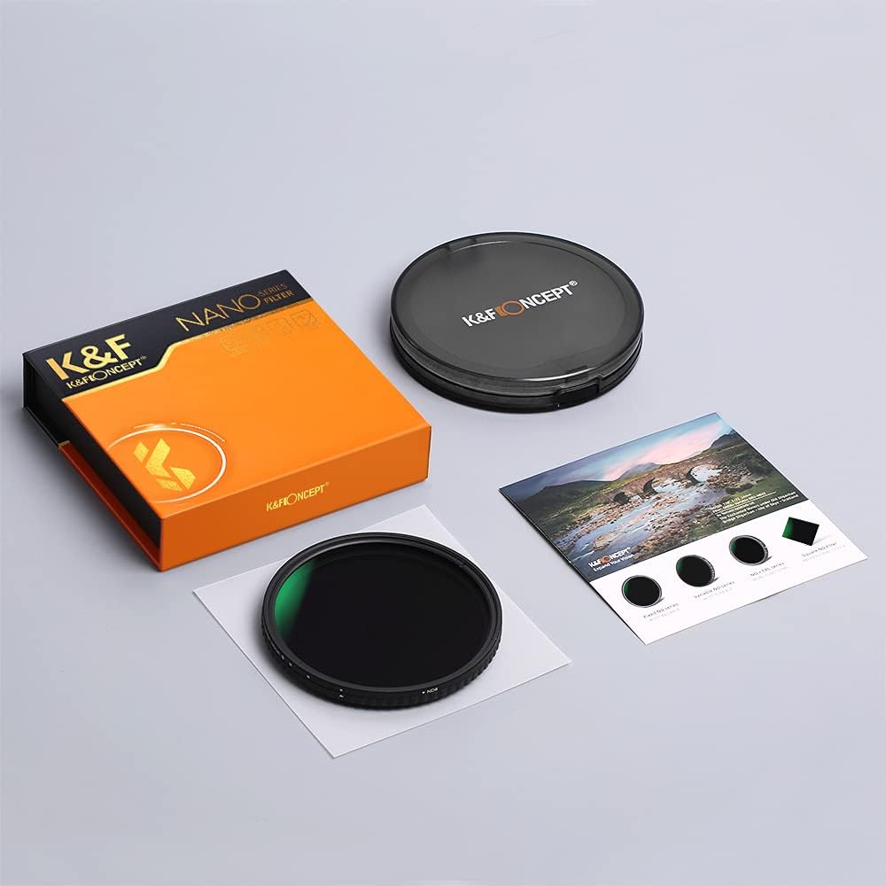 67mm Variable ND Filter ND8-ND128 HD VND Filter N8590