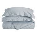 King Blue Cotton Duvet Cover Set Z379519