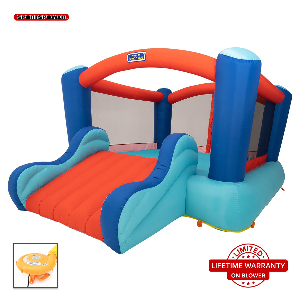 Inflatable Bounce House with Slide O631610