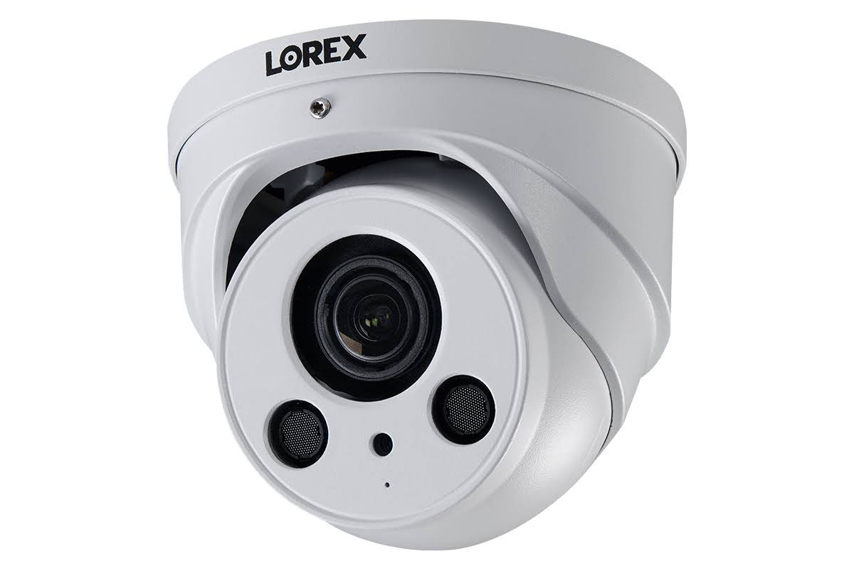4K Motorized Zoom Lens IP Audio Dome Security Camera White 4-Pack F362
