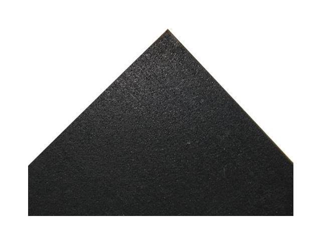 Heavy Duty Elliptical Floor Mat, Black, 3/16-Inch x 4 x 7-Feet C9914