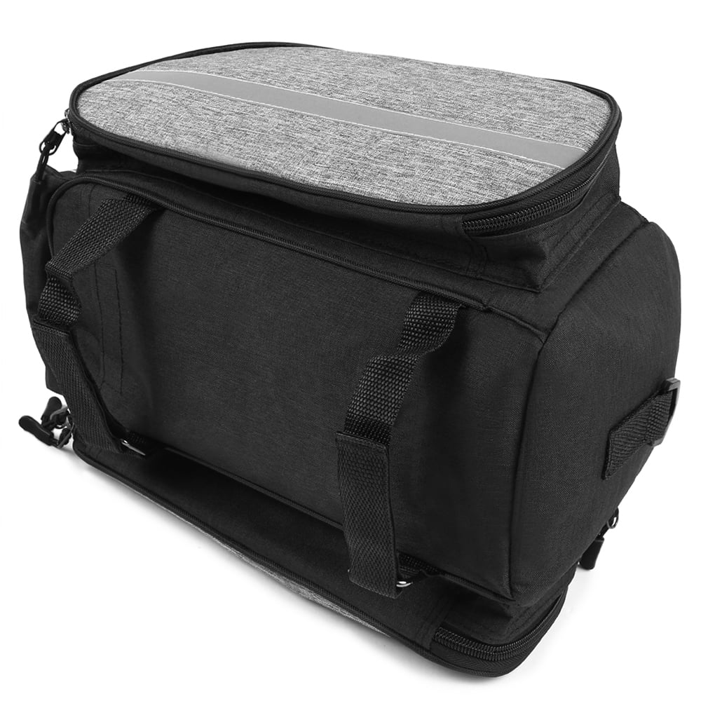 Rear Seat Bag Waterproof MTB Pannier Bag With Rain Cover W172