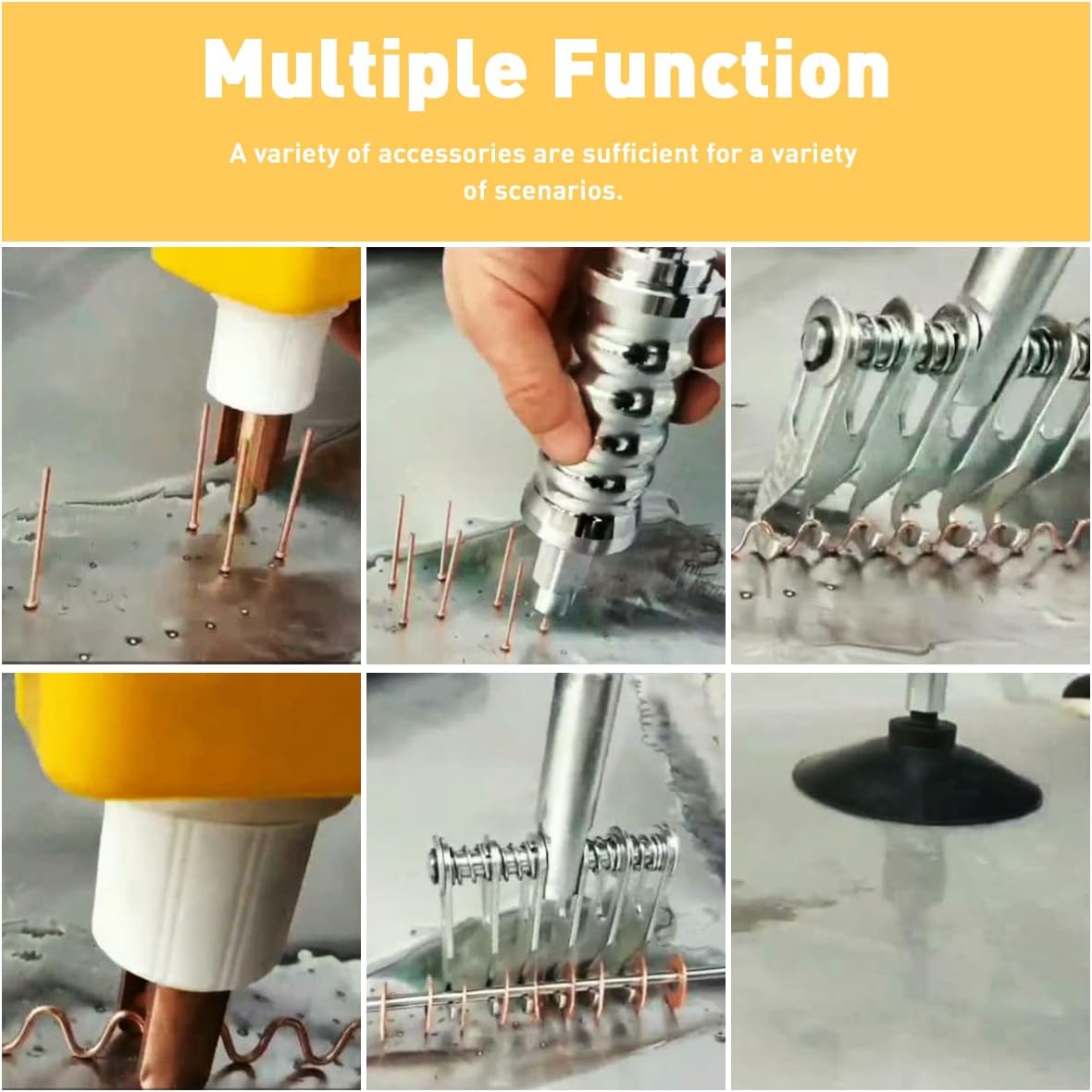 110V Stud Welder Dent Repair Kit with Welding Pins G9274