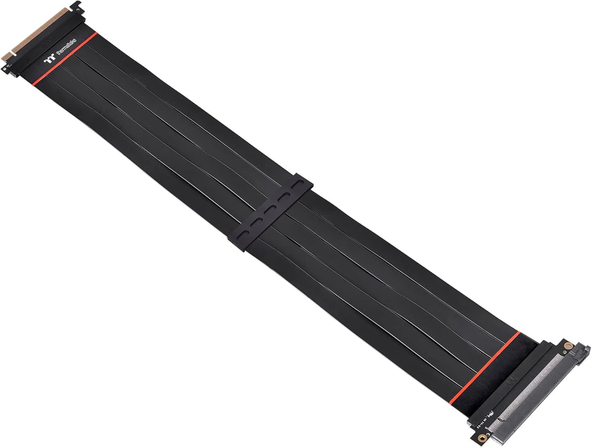 Black PCI-E x16 3.0 Extender Riser Cable 300mm S8688