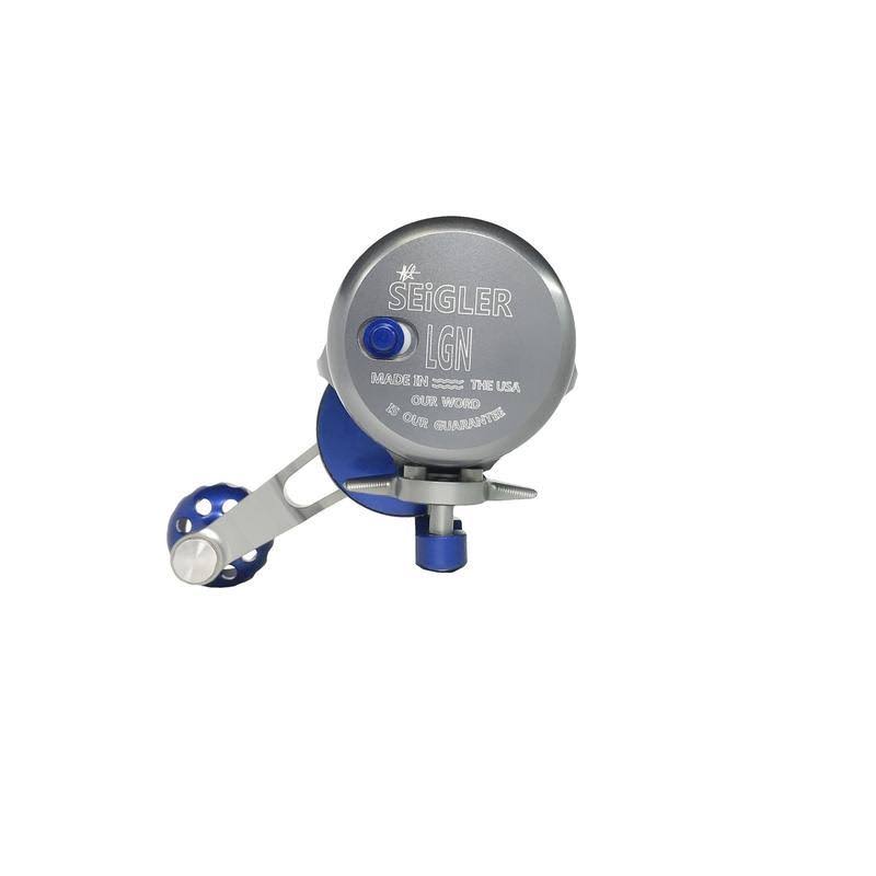 Smoke Silver Lever Drag Narrow Reel I2513