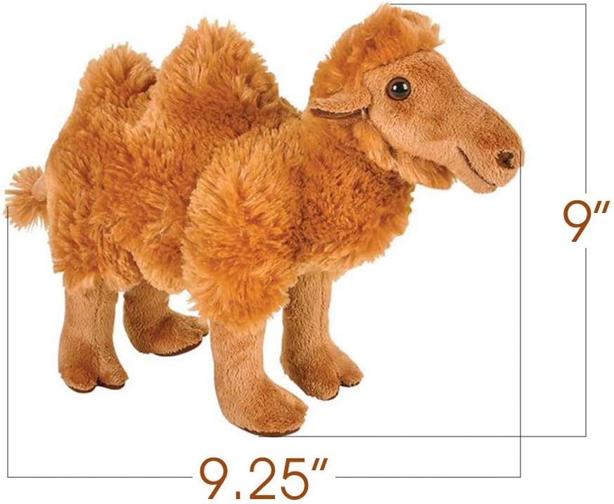 Plush Camel Stuffed Toy, 9 Inch Soft Humpback Camel J2954