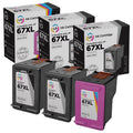 2 Black and 1 Color Ink Cartridges G158303