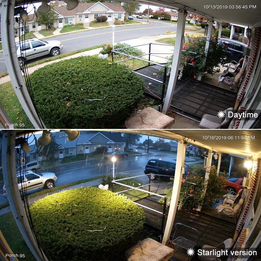4MP PoE Dome Camera with 2.8mm Lens, 98ft Night Vision, IP67 Y315