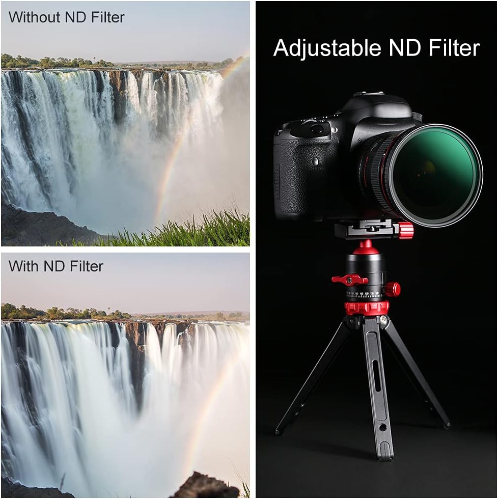 67mm Variable ND Filter ND8-ND128 HD VND Filter N8590