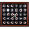 30-Puck Mahogany Display Case U110