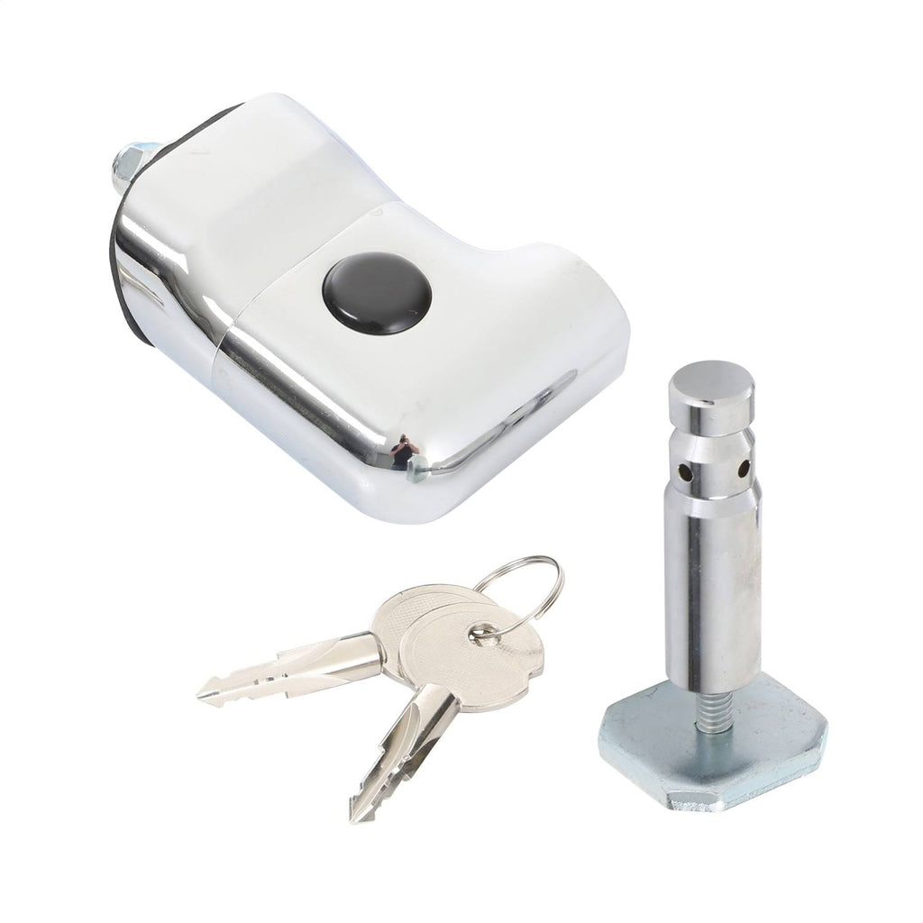Locking Hood Catch Kit, Chrome M588