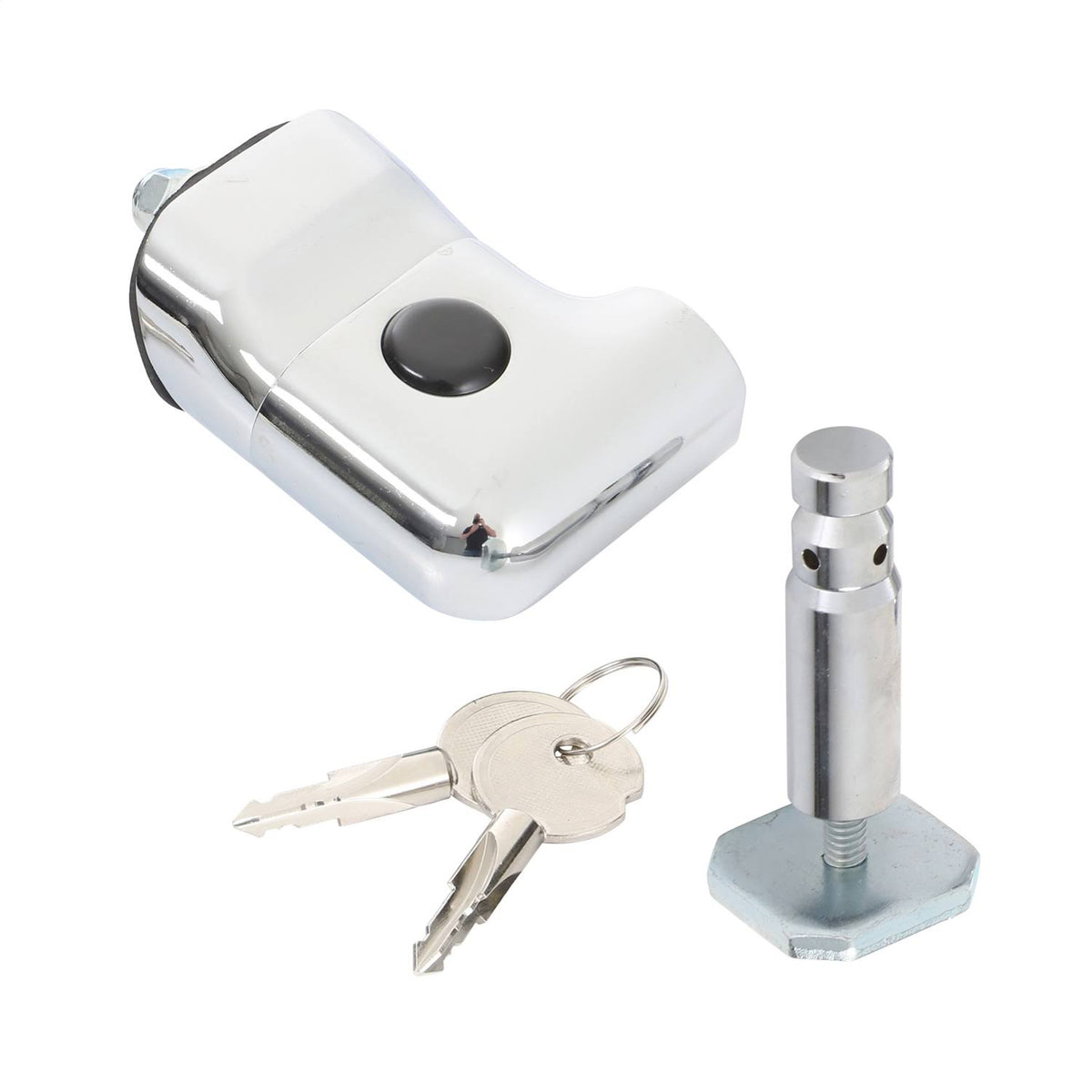 Locking Hood Catch Kit, Chrome M588
