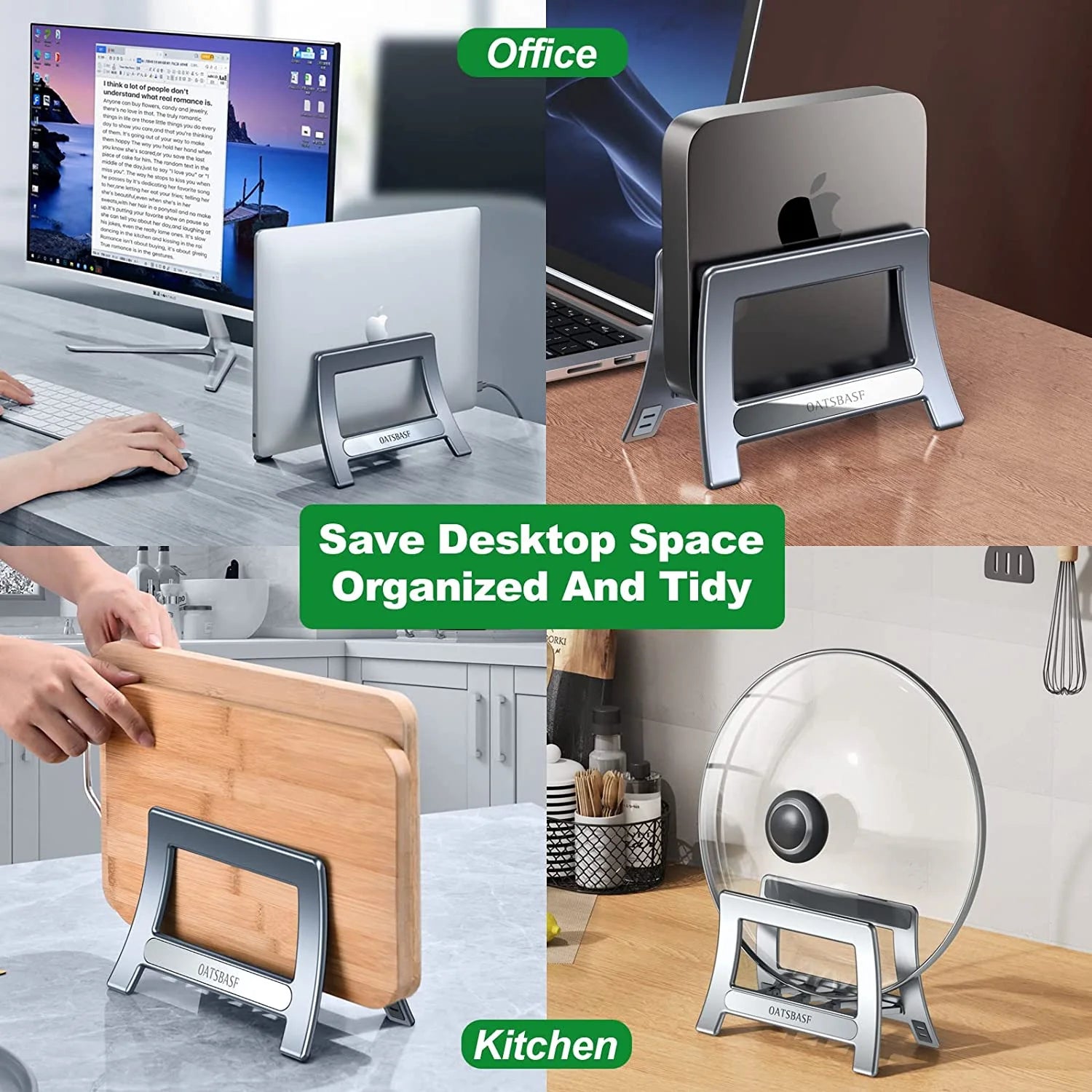Vertical Laptop Stand with Auto Adjust Width B730