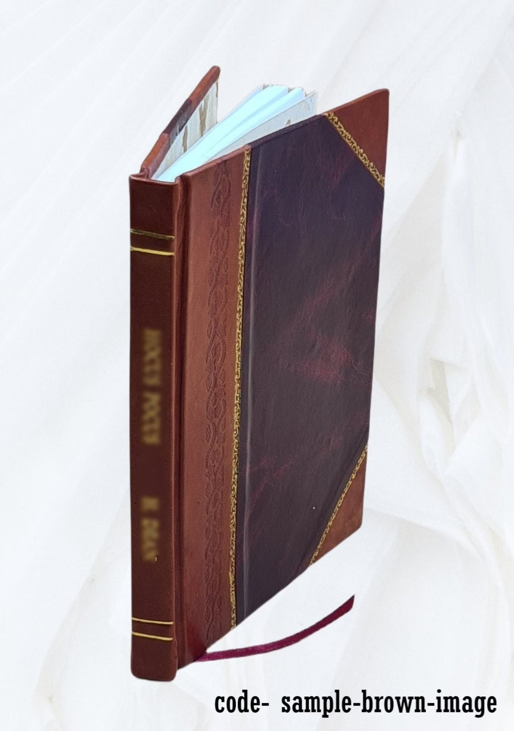 Leather Bound Book Y652