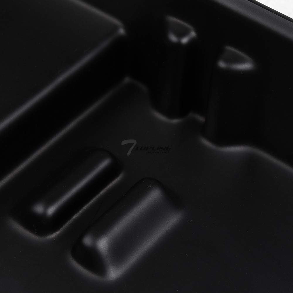 Black Gearbox Underseat Storage Box for Ford Superduty Crew Cab W3682