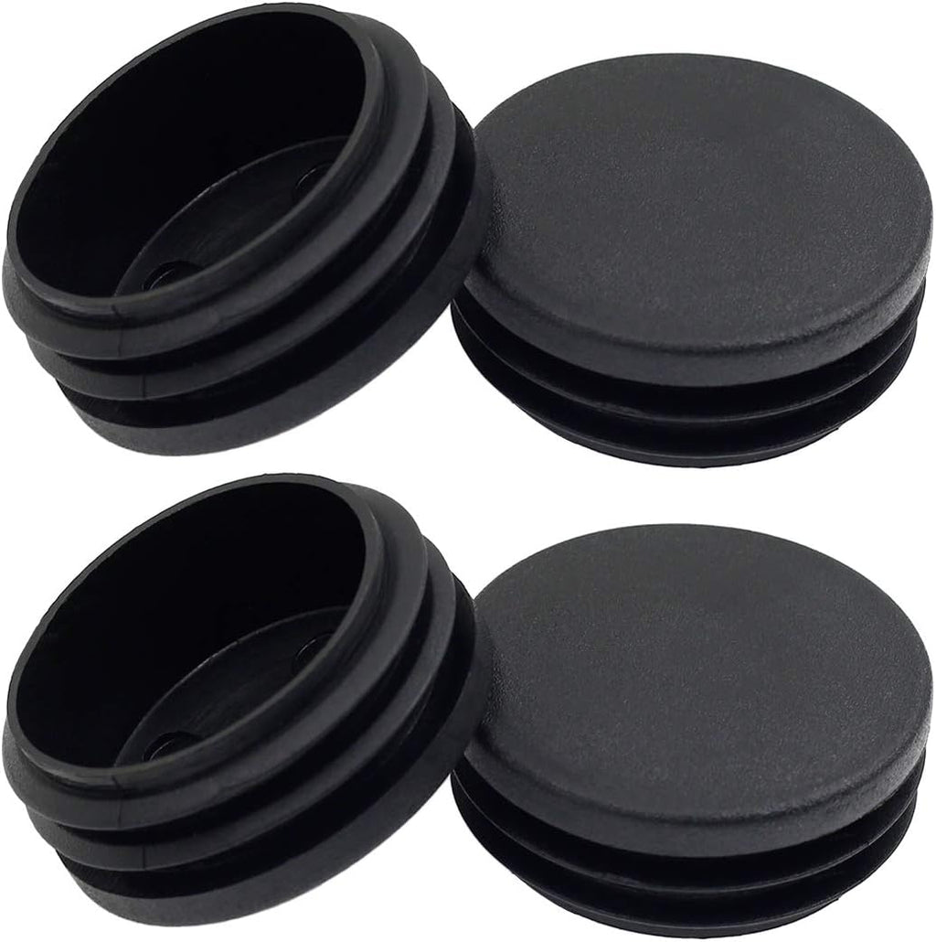 20PCS 12.5mm Round Black Plastic End Cap P3675
