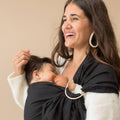 Raven Bronze Ring Sling Baby Carrier Q459