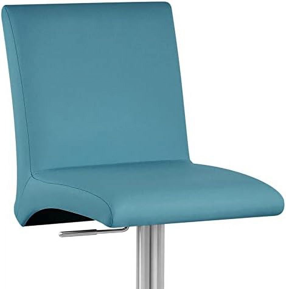 Modern Adjustable Height Swivel Stool in Slate Grey D3887