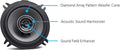 5.25" 2-Way 320W Max Power Audio Speakers Pack of 2 K38691