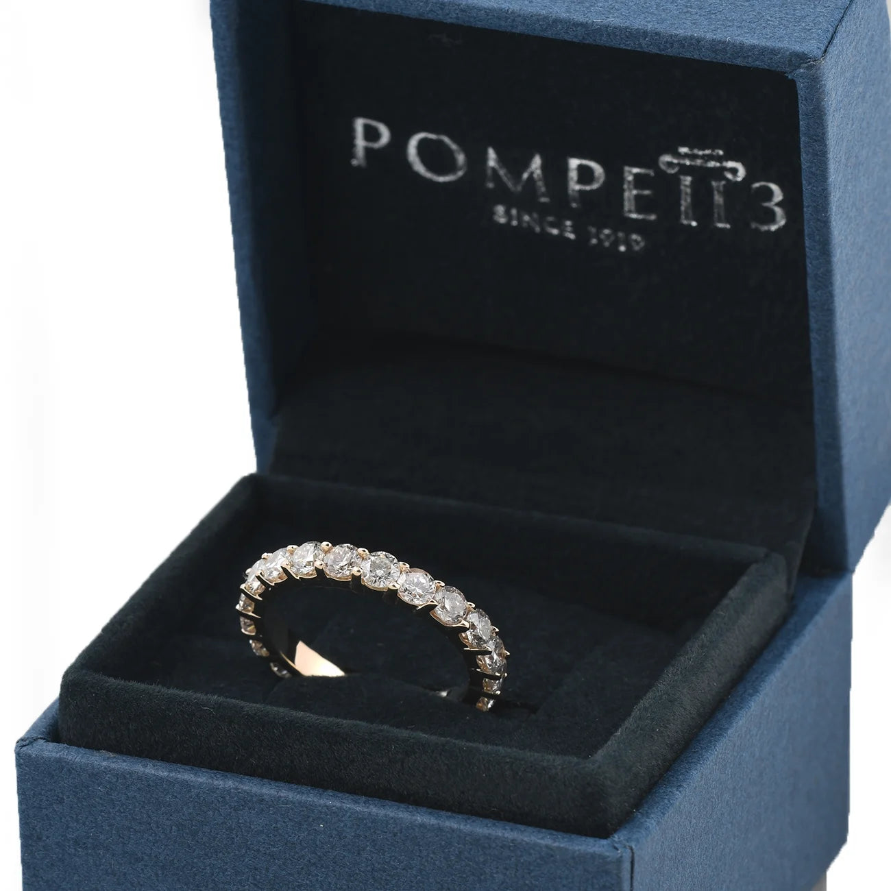 14K Yellow Gold Diamond Eternity Ring E6539