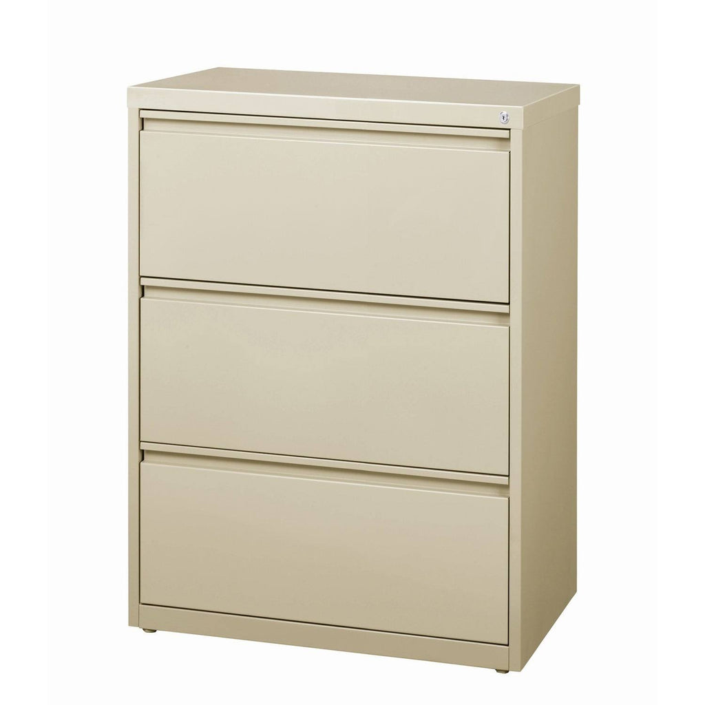 Black 3 Drawer Lateral File Cabinet I47186