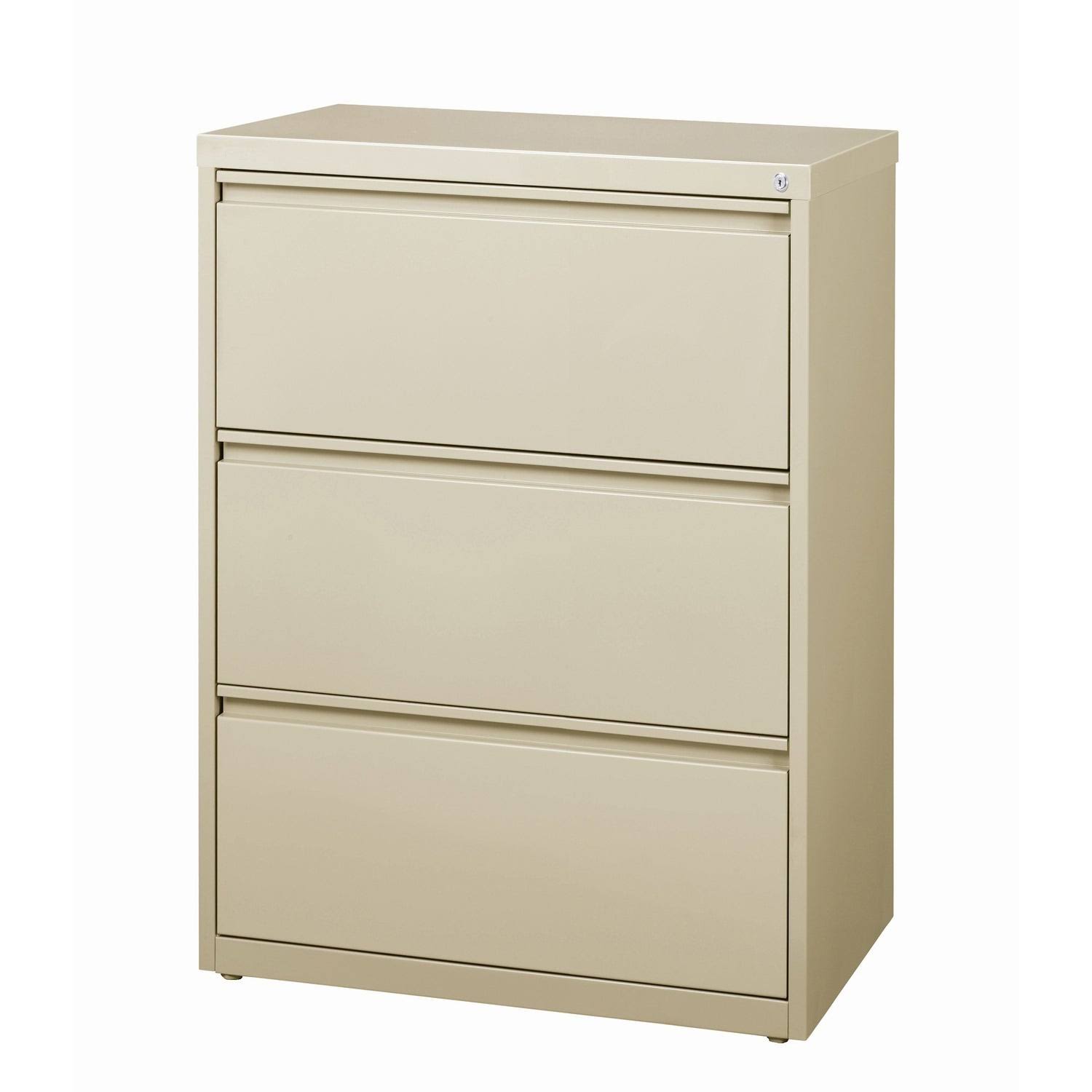 Black 3 Drawer Lateral File Cabinet I47186