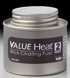 2.5 oz Screw Top Liquid Wick Chafing Fuel, 48 per Case P7038