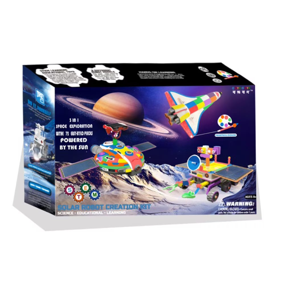 3 In 1 Solar Robot Toy Building Kit U457755